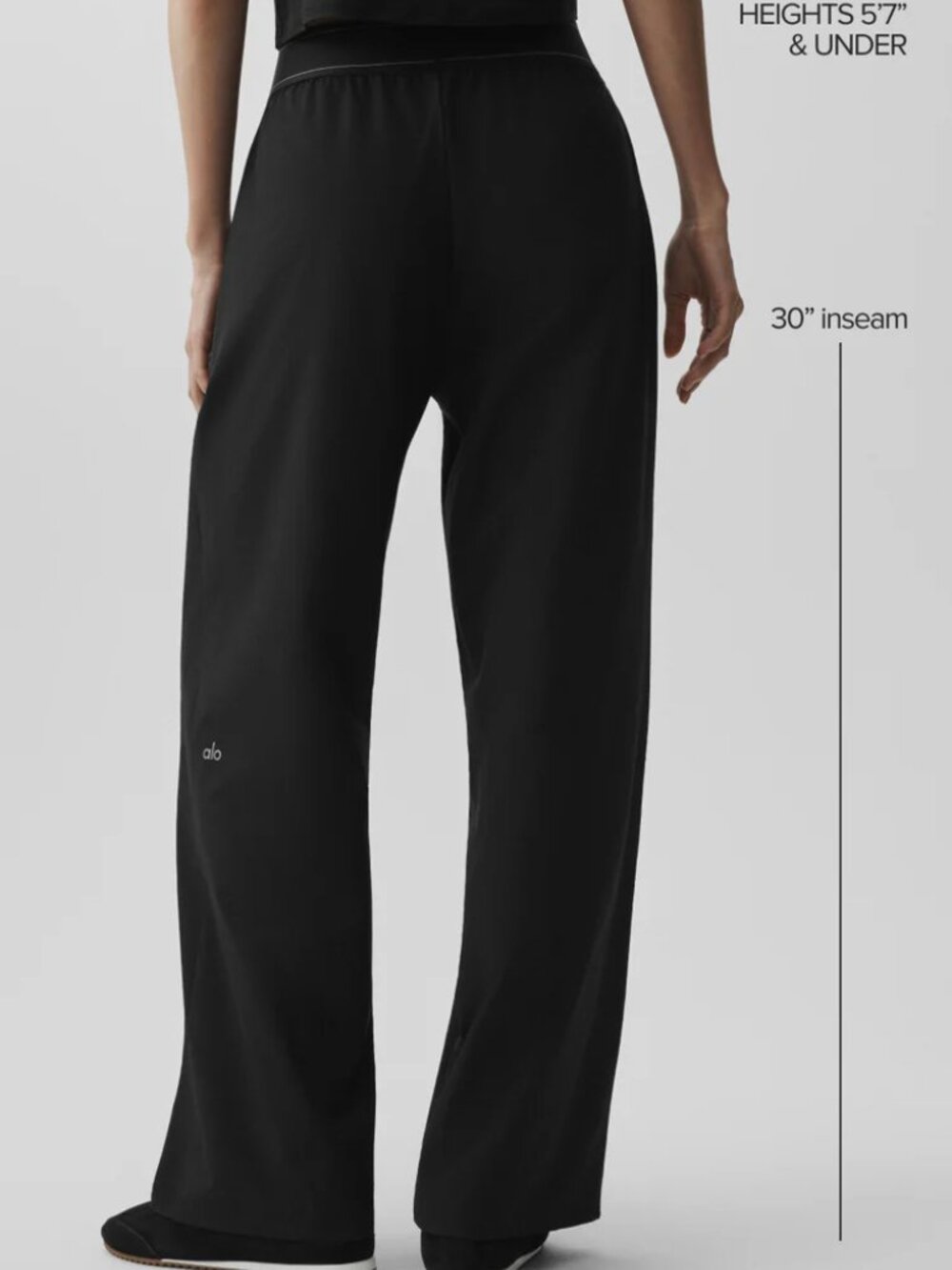 Alo Yoga🤩Suit Up Trouser black (Regular) NWT- Leisure/Sports/Ultra Comfy💥 - Picture 9 of 9